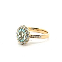 Ring Moraglione Woman in Gold Acquamarina 2.00 Ct LNABC140 - LNABC140